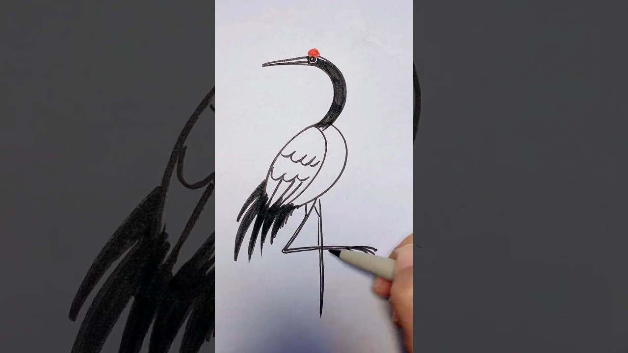 mesmerizing beautiful drawing ✏️#art #drawingstyles #sketchart #birdart #newmusic #satisfying