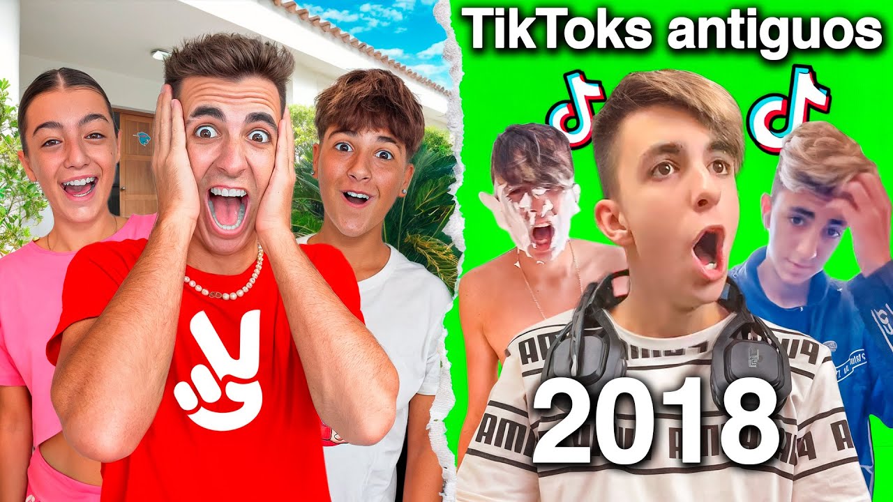 REACCIONANDO A MIS TIKTOKS ANTIGUOS! *mucho cringe!*