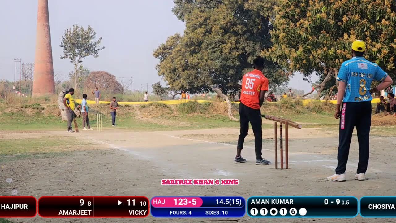 क्वार्टर फाइनल Chosiya 🆚 hajipur
BHARPURA PREMIUM LEAGUE