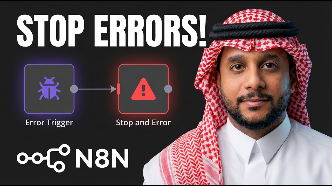 دليلك الشامل للتعامل مع الأخطاء في n8n