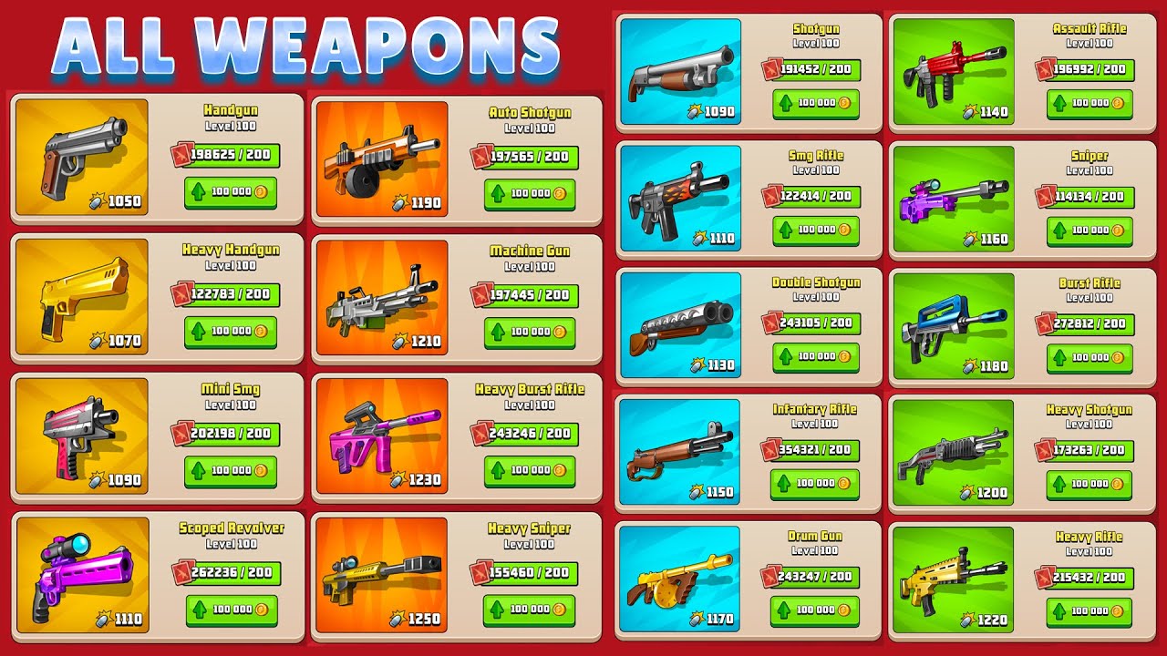 Hunter Assassin 2 All Weapons Heroes and Specials Unlocked
