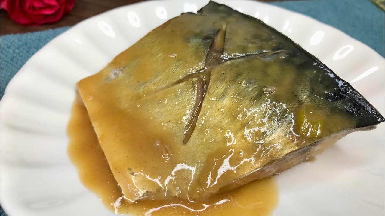 EASY SABA NO MISO NI (Mackerel Simmered in Miso) 鯖の味噌煮