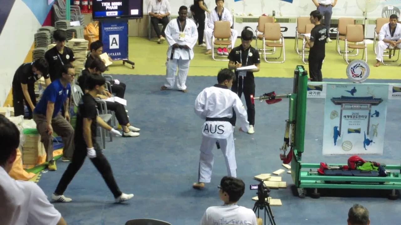 Power Breaking At Kukkiwon World Hanmadang 2016