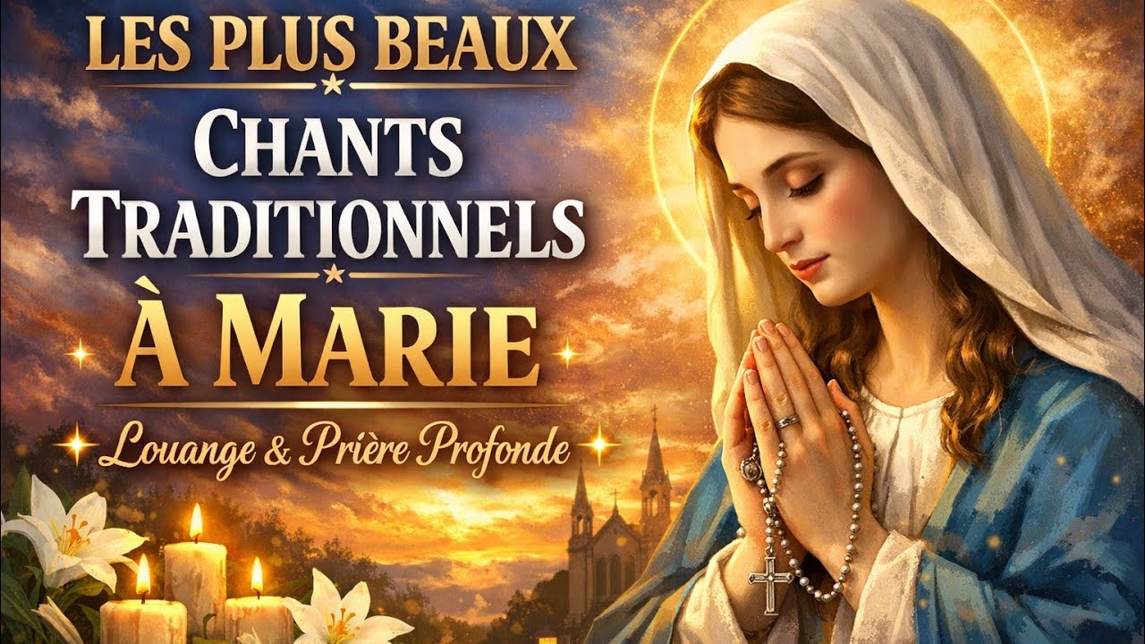LES PLUS BEAUX CHANTS TRADITIONNELS À MARIE ✨ Louange & Prière Profonde.Miniature