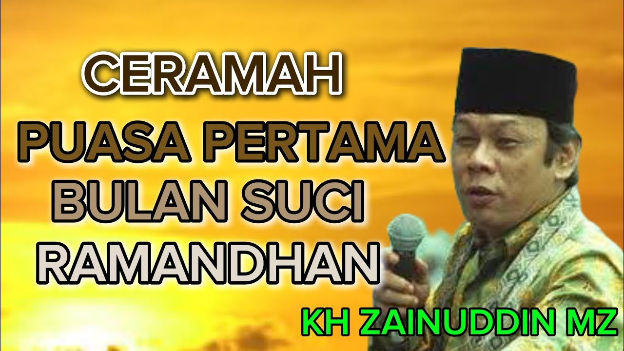 KH ZAINUDDIN MZ Orang Munafik Lebih Bahaya Dari Pada IBLIS 