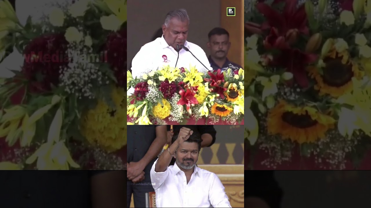 Bussy Anand Speech #tamilagavetrrikazhagam #tvk #tvkvijay #tvkmaanadu #bussyanand  #trending