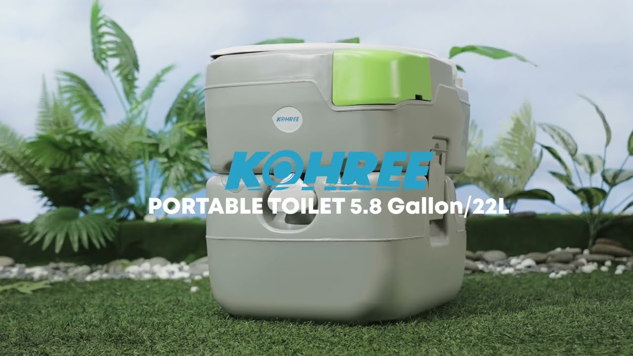 Kohree Upgraded RV Camping Porta Potty
