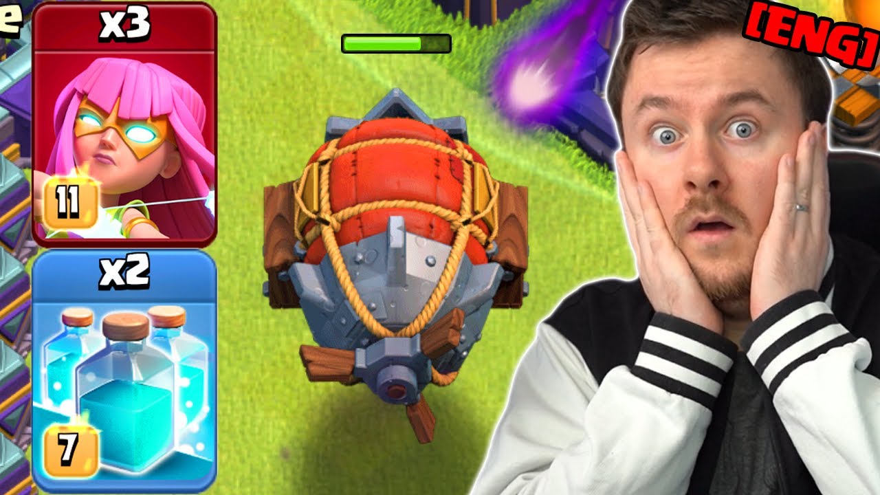 BEST Super Archer Blimp Strategy in Clash of Clans