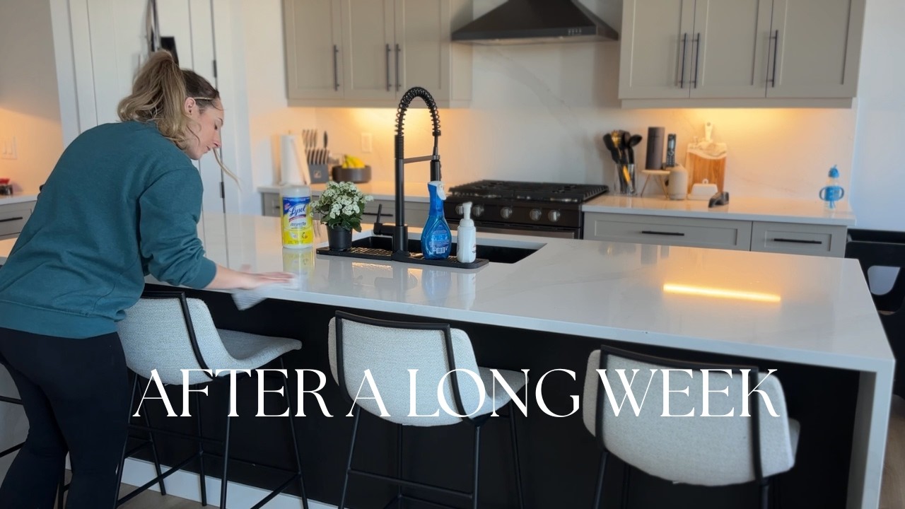 Sunday Reset | Realistic Cleaning After a Long Week