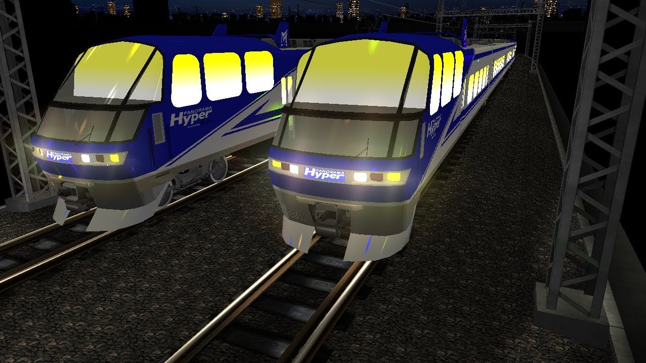 電車でＤ RisingStage 名鉄名古屋本線 名鉄1000系 ブルーライナー対決