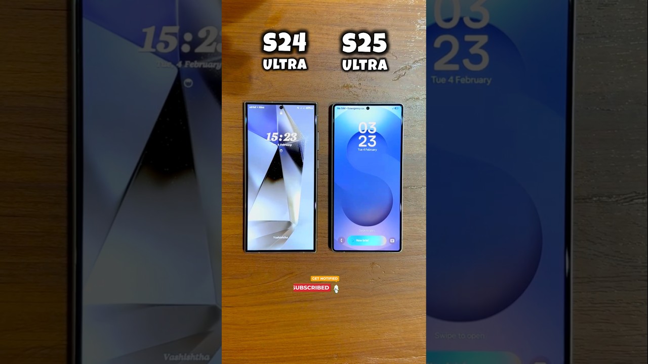 Samsung S24 Ultra Vs Samsung S25 Ultra - Speed Test