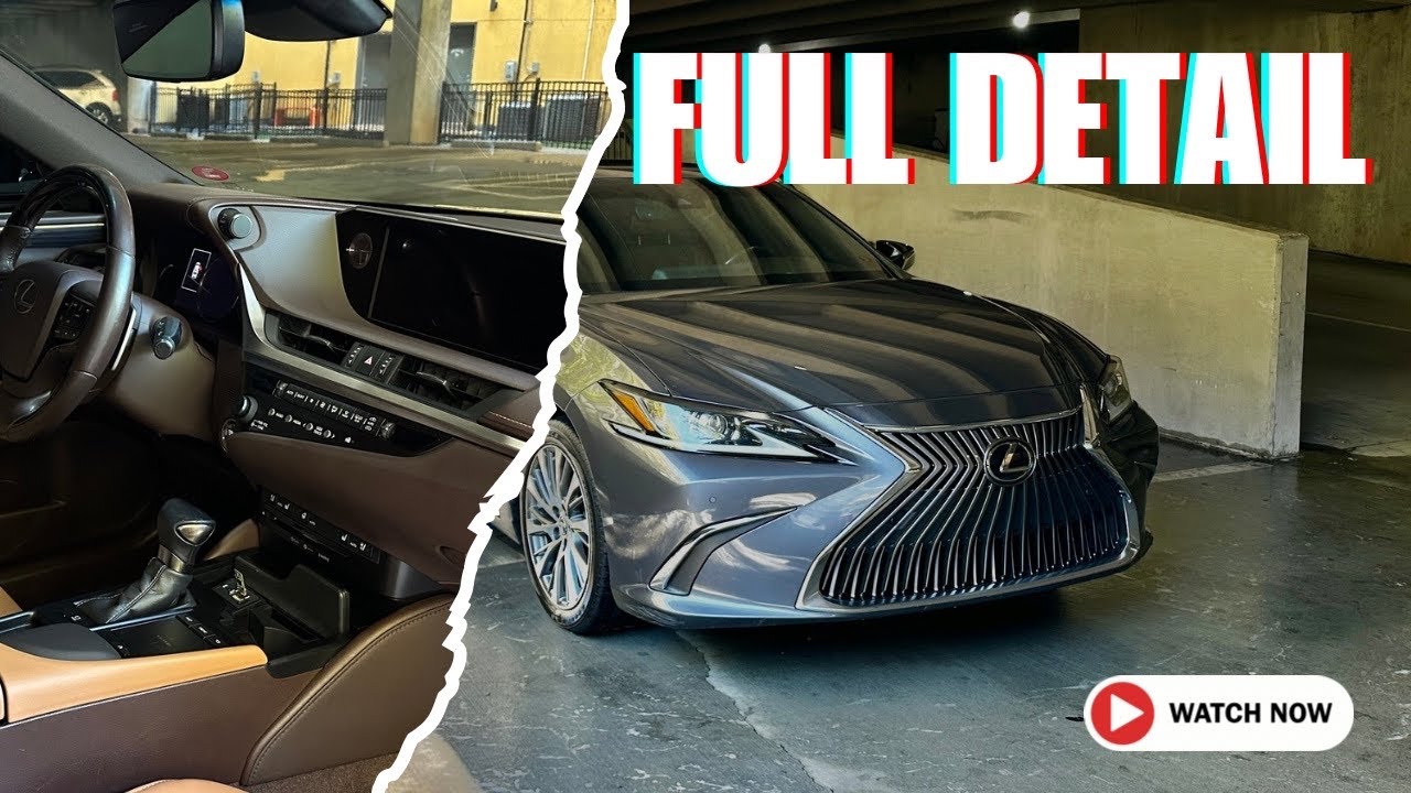 Satisfying Detail On a Lexus ES 350 POV View: ASMR