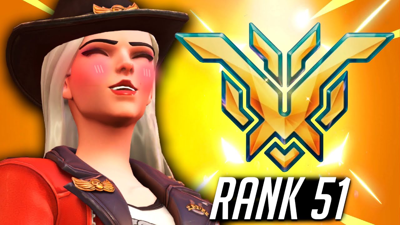 Dafran Rank 51 Ashe Dominating - Overwatch 2 Season 19 Top 500