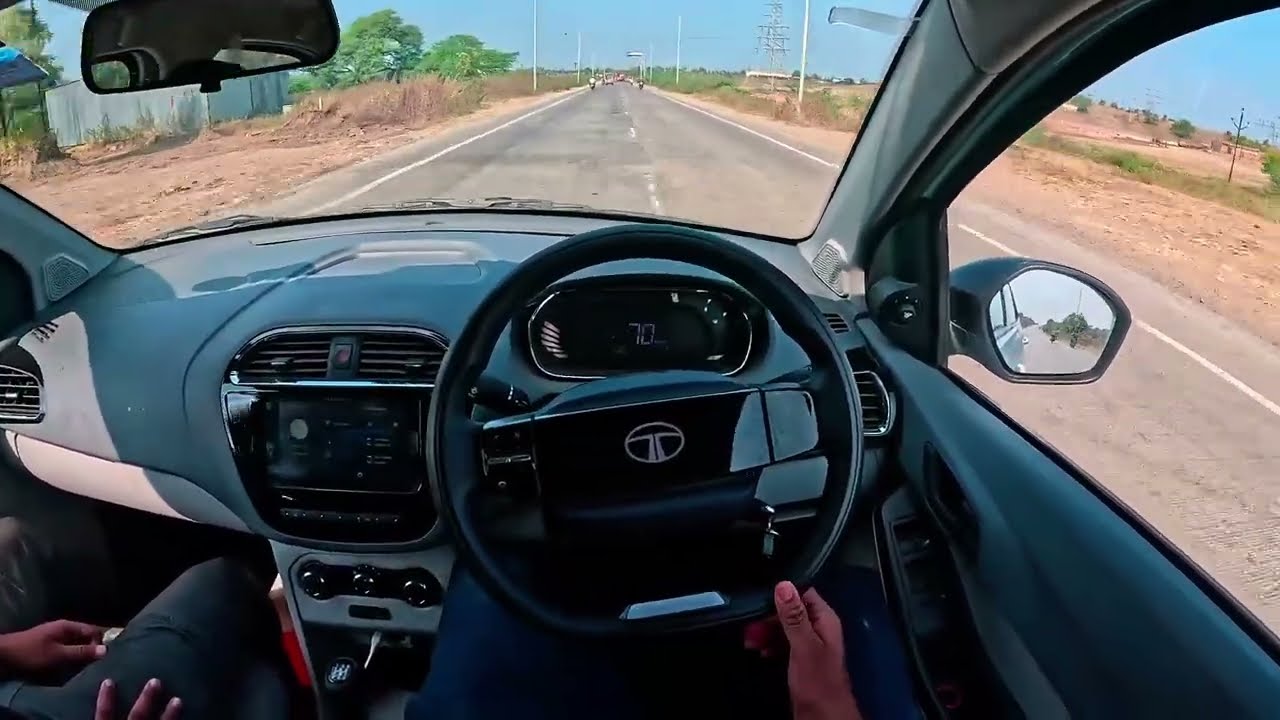 Tata Tiago 2025 Highway Test! Real Mileage, Speed & Handling Review 🚗💨 @tatamotors