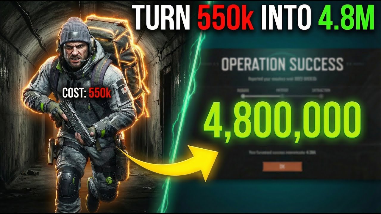 This Loadout Made Me 4.8 MILLION in 2 Raids | Arena Breakout