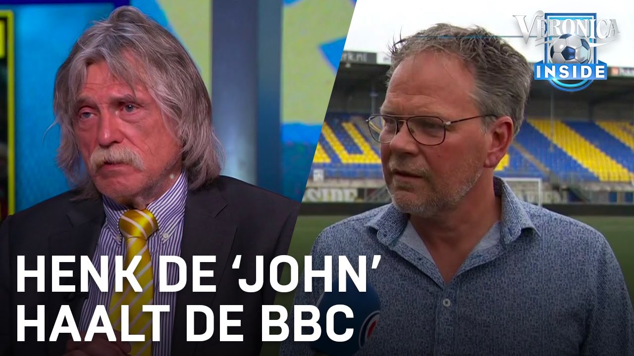 Henk de Jong heeft BBC gehaald: 'Henk de John' | VERONICA INSIDE