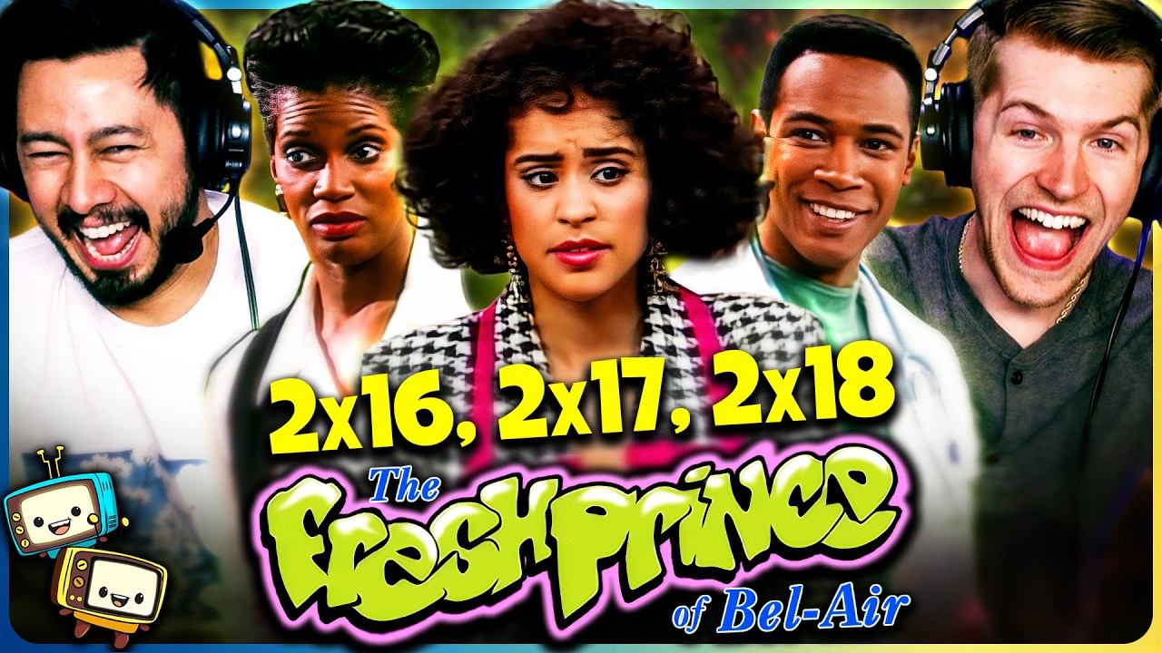 THE FRESH PRINCE OF BEL-AIR (1990) 2x16, 2x17 & 2x18 Reaction! | Will Smith w/ Jaby Koay