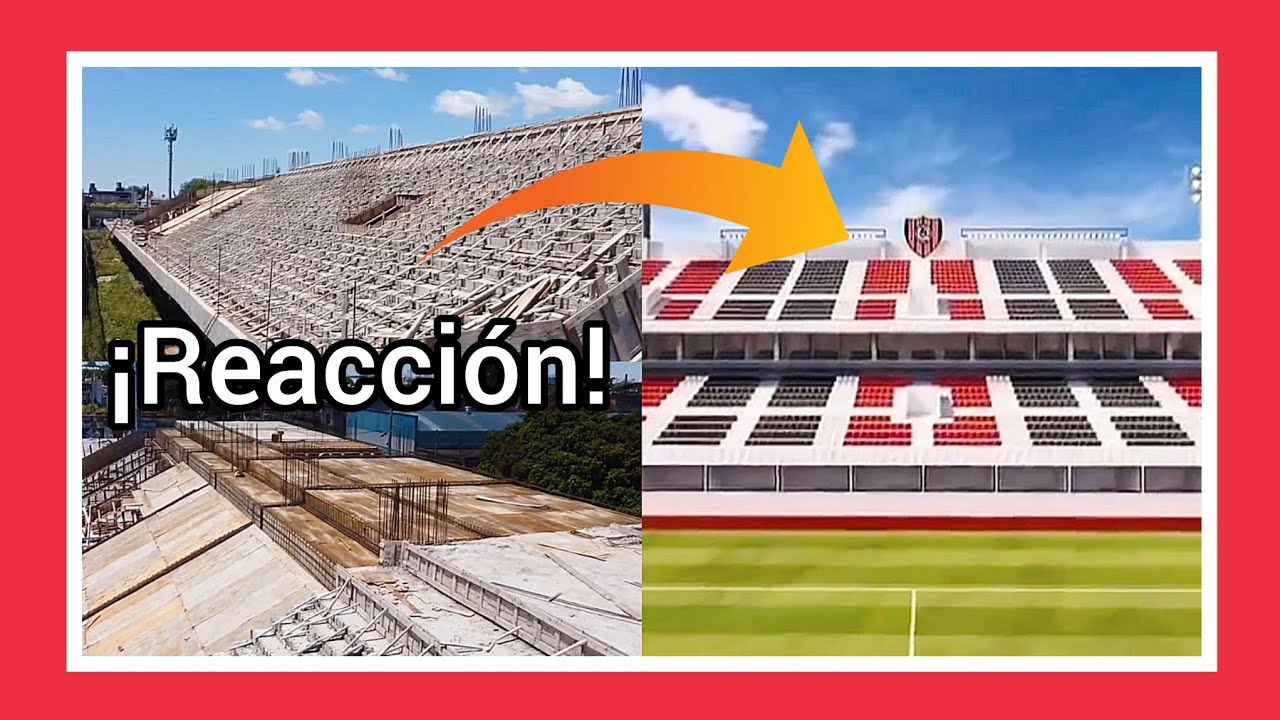 🏗🇾🇪¡Reacciono a la construcción de la nueva platea del estadio de Chacarita! - ¡Evolución! 🏟