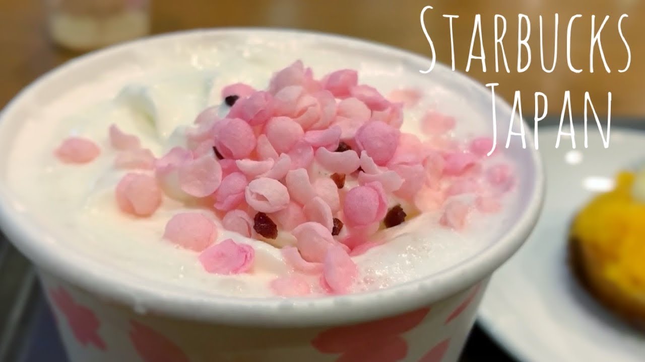 Starbucks Japan Seasonal Sakura Drinks