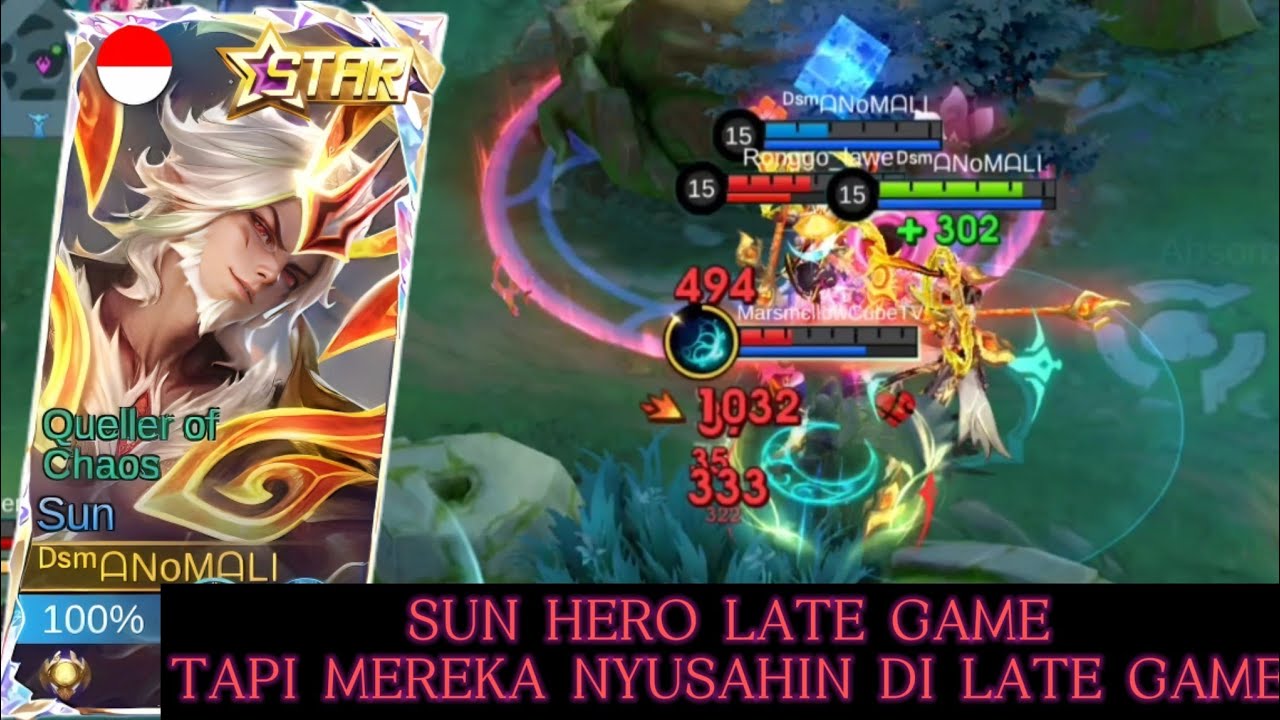 Di push gak bisa, di war gak mati || SUN MLBB || SUN GAMEPLAY