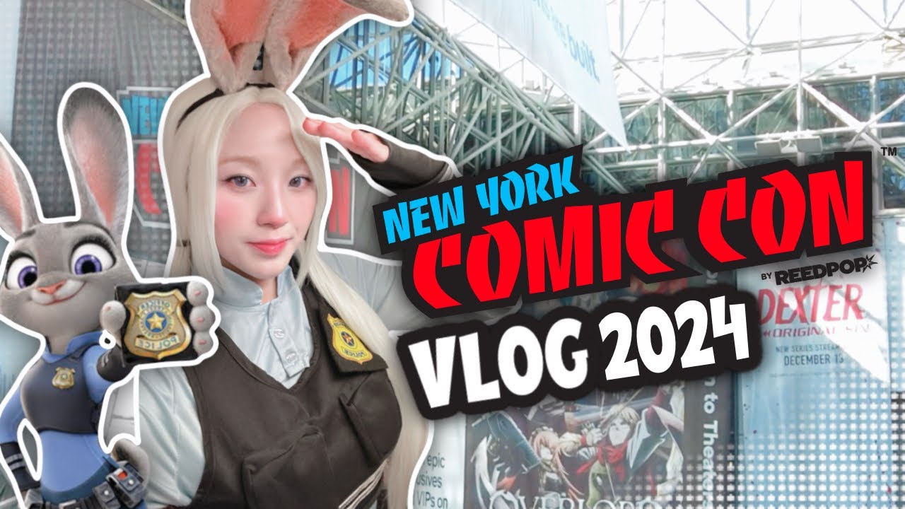 📚New York Comic Con VLOG 2024 (NYCC 2024) || прохождение комикс-конвента, косплеи, панельные диск...