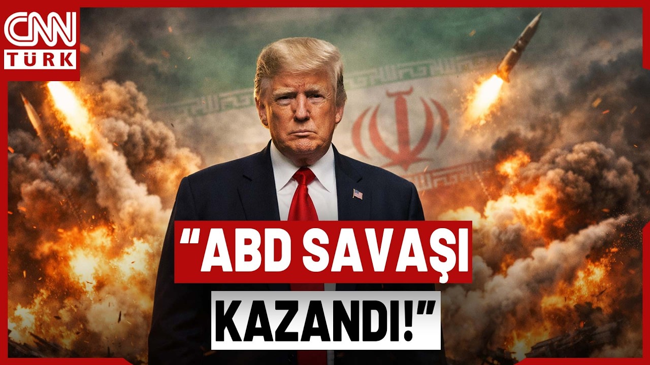 🚨Trump'tan Son Dakika A&ccedil;ıklaması: Derin M&uuml;zakereler S&uuml;r&uuml;yor, ABD Savaşı Kazandı!