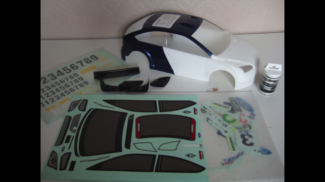 Tamiya TL-01 and Matrixline Ford Focus Build