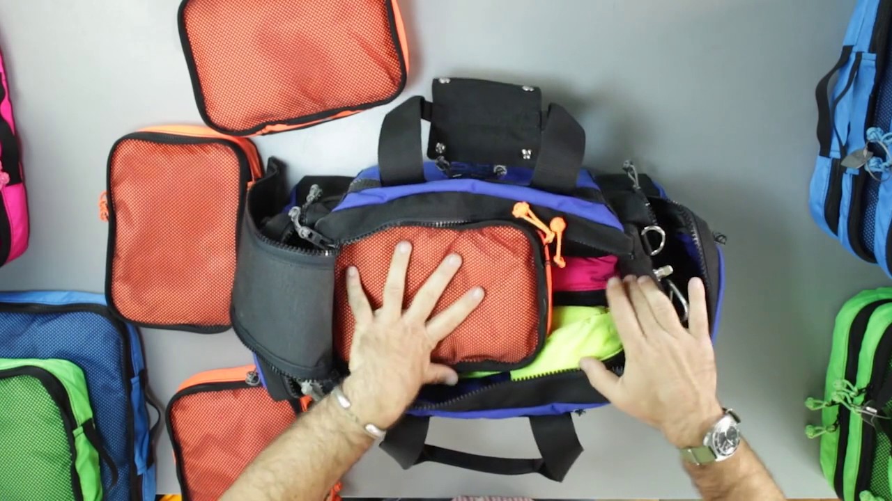 How to Pack a Safari Beanos PR4 Duffel Using Red Oxx Packing Cubes