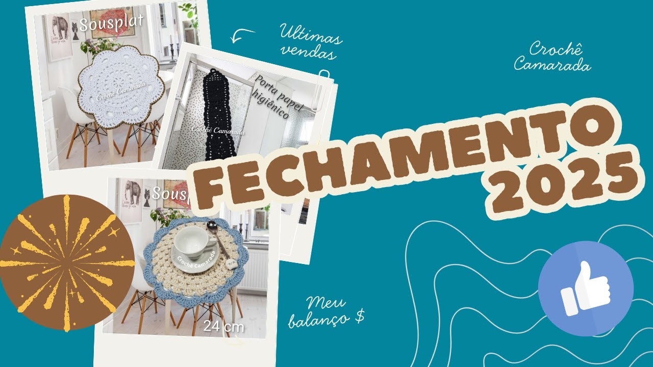 🌈 FECHAMENTO 2025 VENDENDO CROCHÊ NA SHOPEE ❤️ 🙏🏼 🙏🏼 🙏🏼🌈 #croche #crochê #crochet #crochêparavender