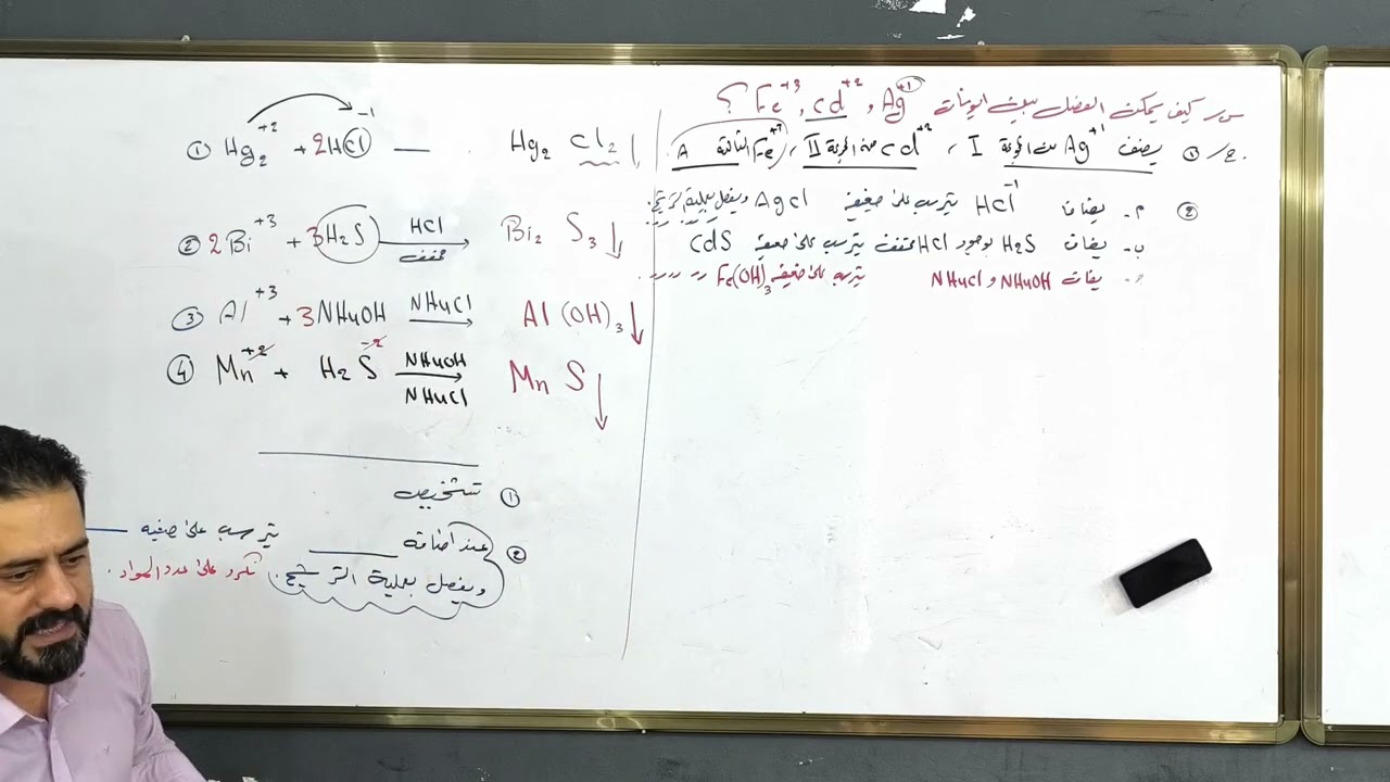 شرح كيمياء الفصل السادس (المحاضرة الثانية)