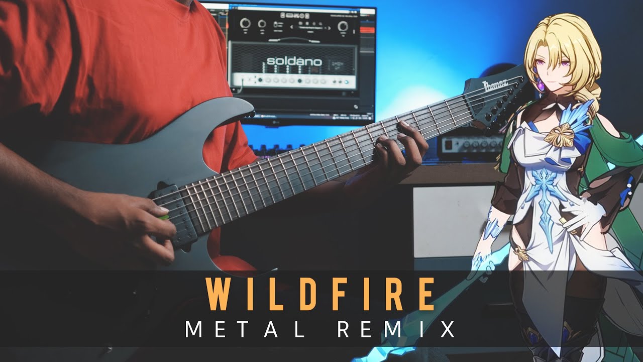 Wildfire - Guitar Cover/Metal Remix | Honkai: Star Rail