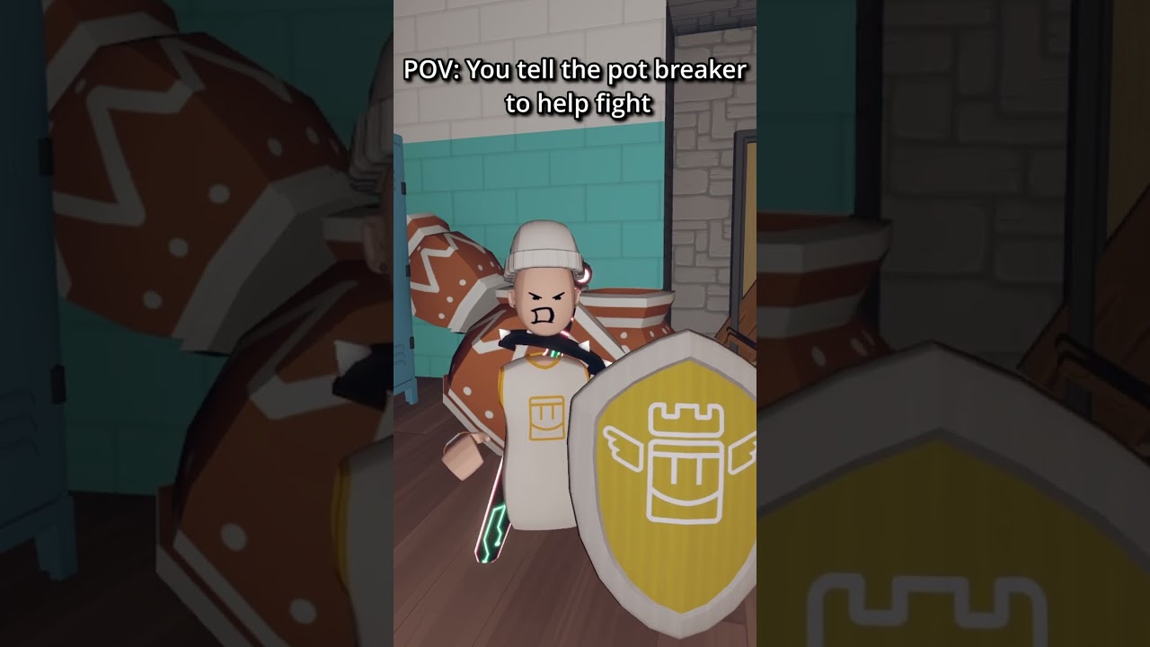 The Guy Who Breaks Every Pot &ndash; Rec Room Golden Trophy