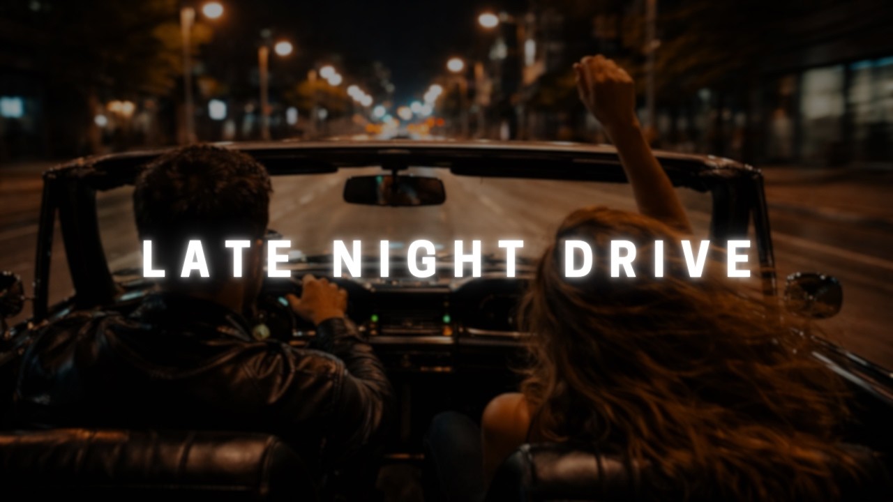 Late Night Drive Playlist | Calm Speed, Empty Streets