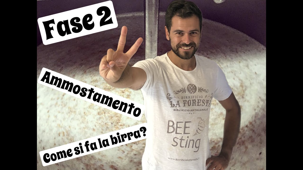 COME si fa la BIRRA - Ammostamento (Fase 2)