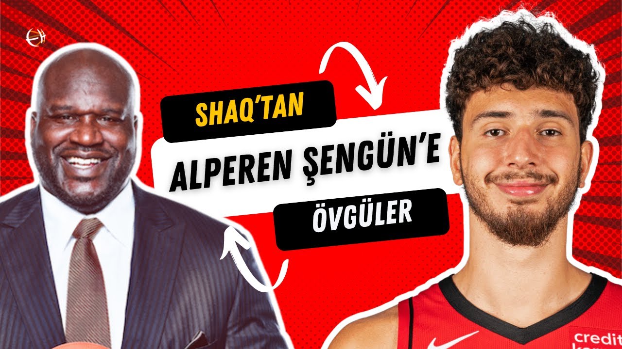 Shaquille O'Neal'dan Alperen Şengün'e müthiş övgüler 😍  #shaq #alperensengun #rockets