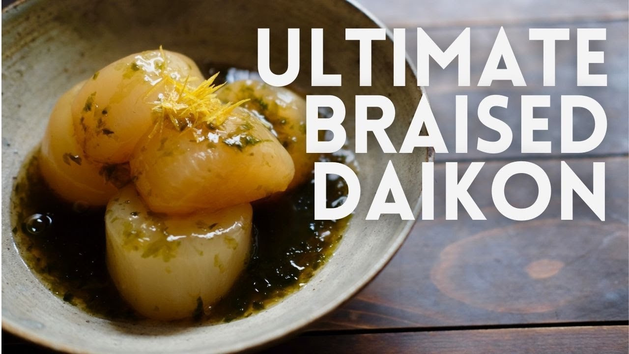 [ASMR] ULTIMATE BRAISED DAIKON | RECIPE | Takoshiho Cooks Japan