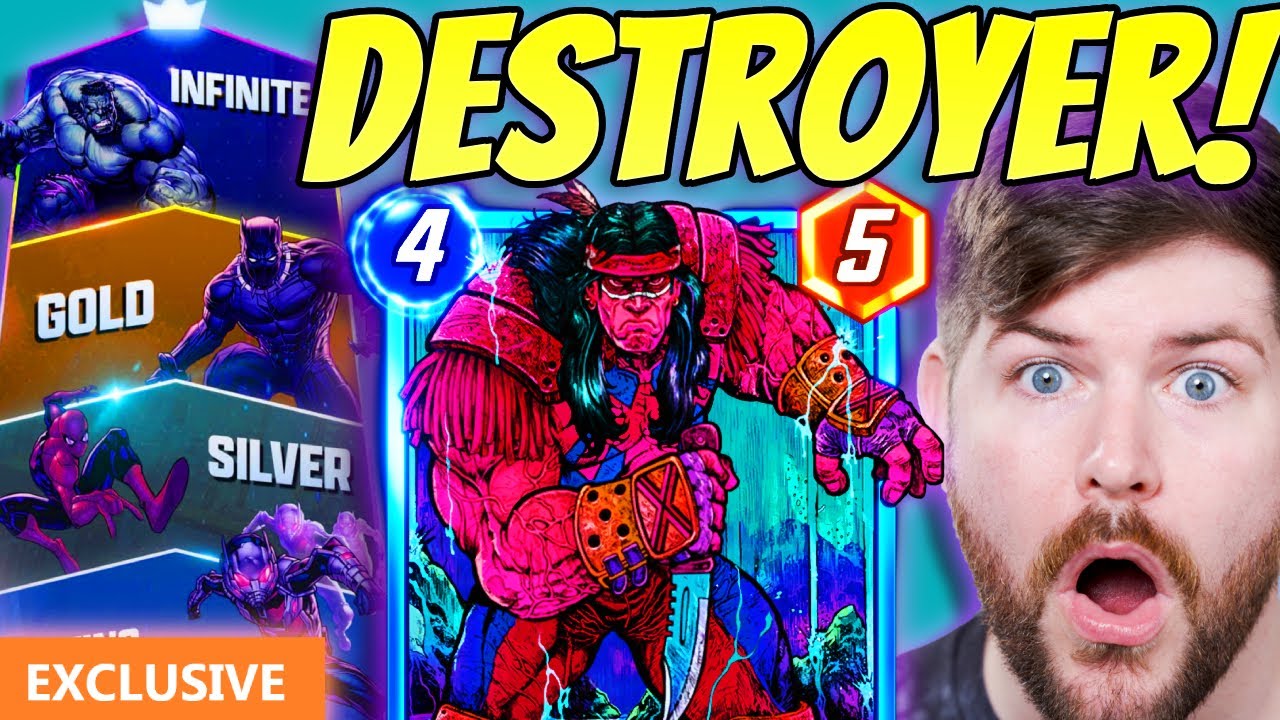 STOMP DESTROY With This Awesome Deck! | Marvel SNAP Conquest Full Run