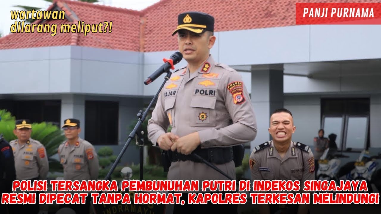 KAPOLRES INDRAMAYU LARANG WARTAWAN BERITAKAN BEKAS ANGGOTANYA?!