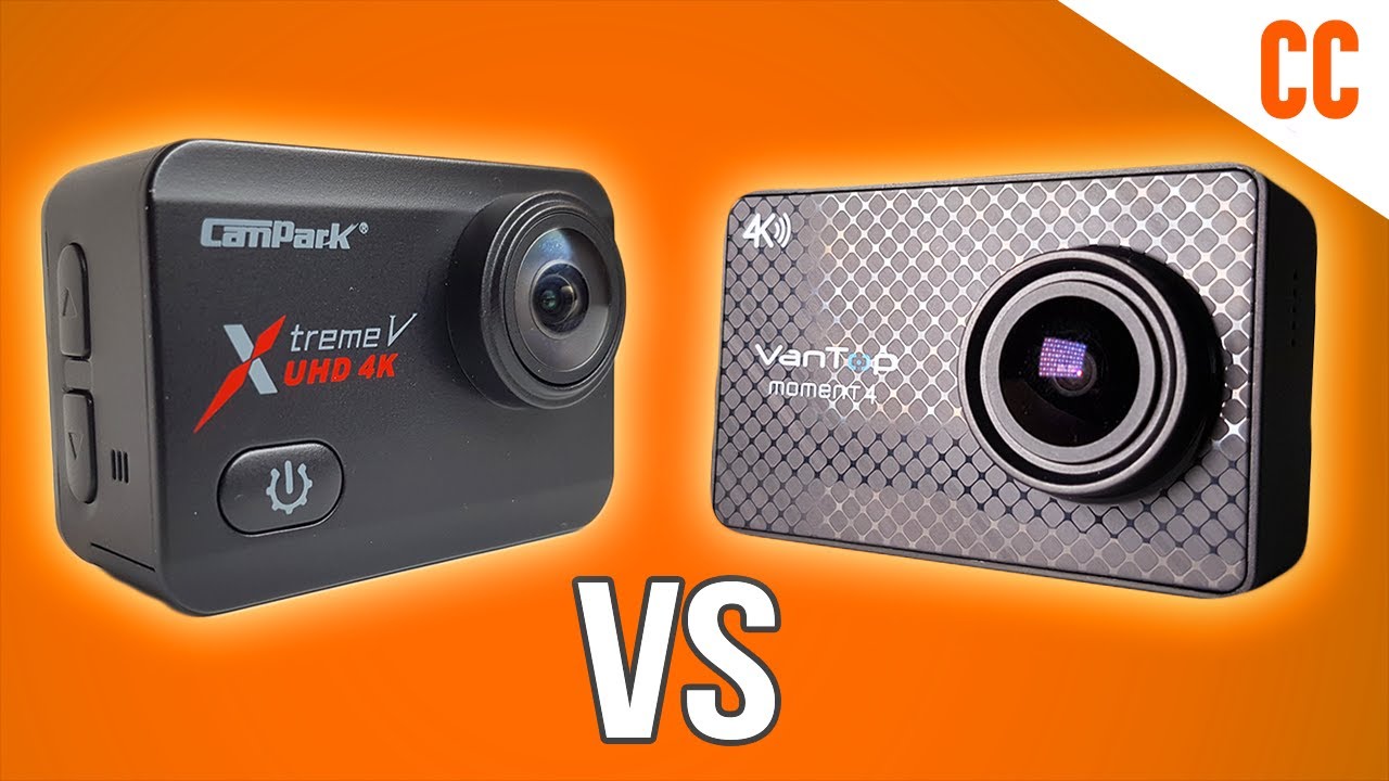 Campark X30 vs VanTop Moment 4 - Comparison 4K Test Footage
