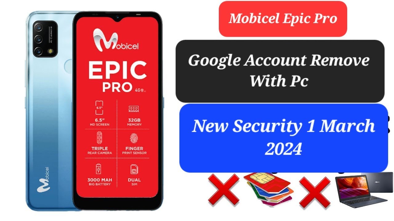 Mobicel Epic Pro Google Account Remove ||Without Pc|| Android 12 Easy Way New Security||Subscribe|