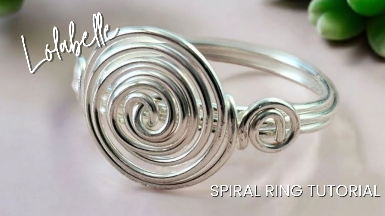 Wire Wrapped Spiral Ring Tutorial