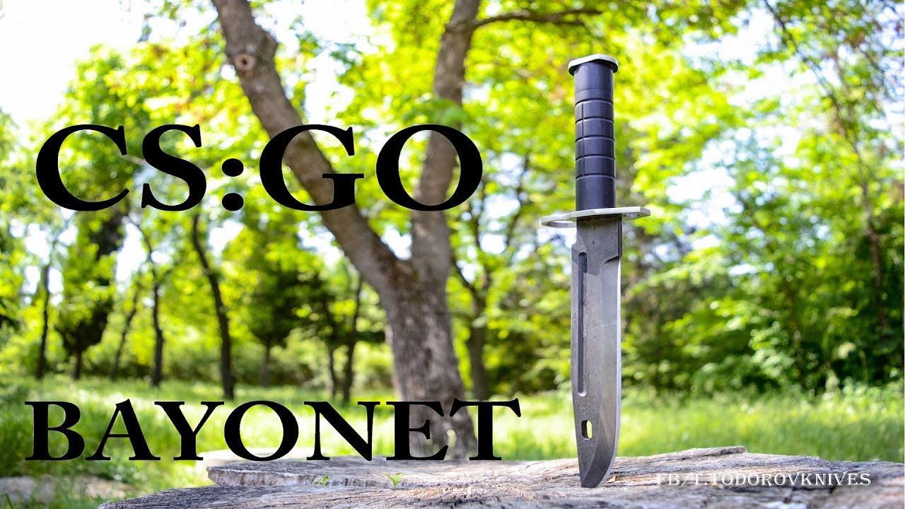 KNIFEMAKING HOW TO MAKE CS:GO BAYONET KNIFE