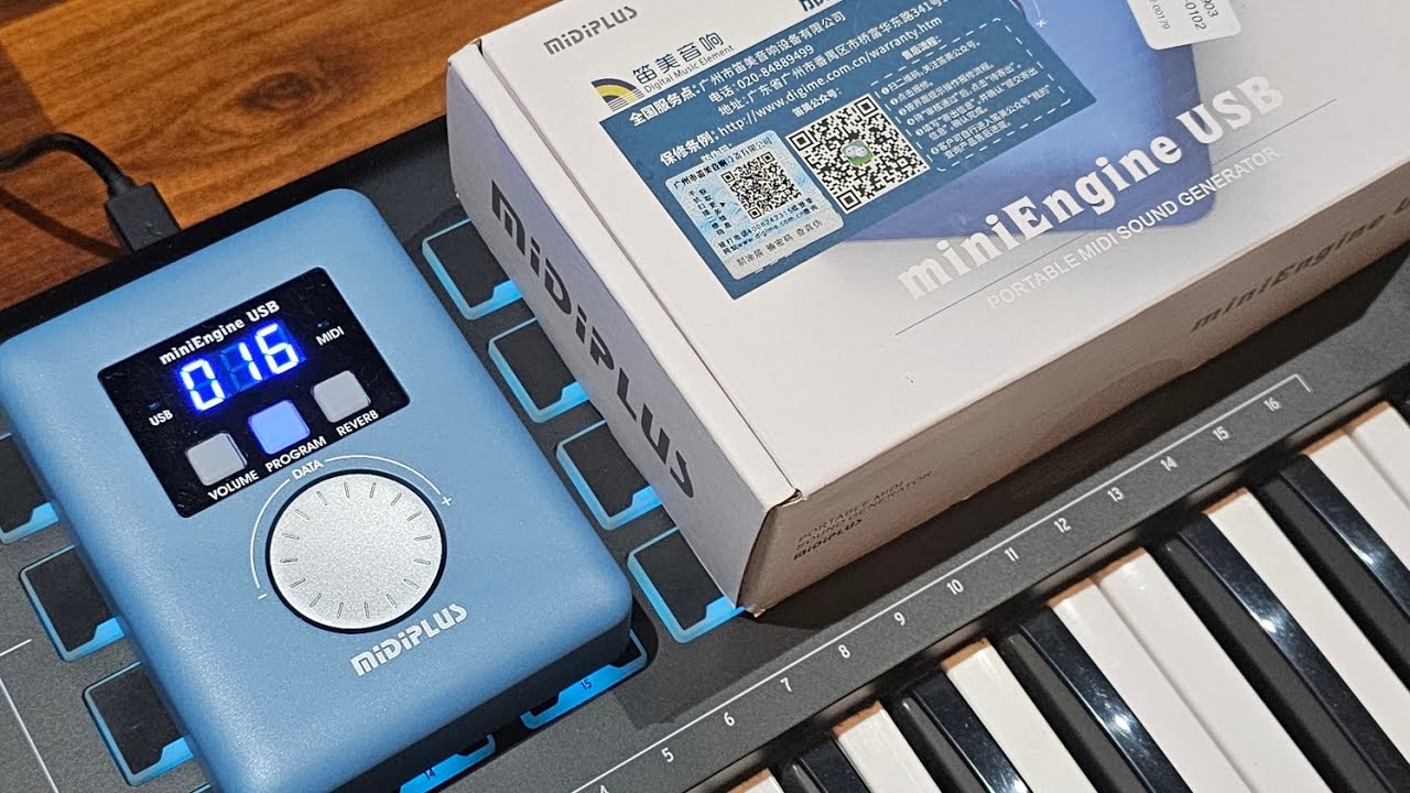 MIDIPLUS MiniEngine USB Portable MIDI Sound Generator: Is this the best budget Sound Generator ever?