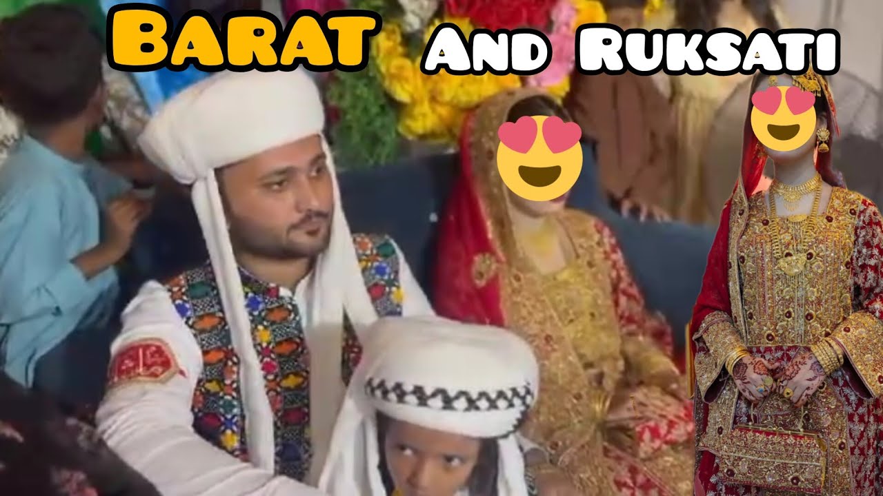The Last Day Of WEDDING BALOCHI 💍 💒 |Barat RUKSATI EMOTIONAL vlog Nazeenk @AzeemaBaloch