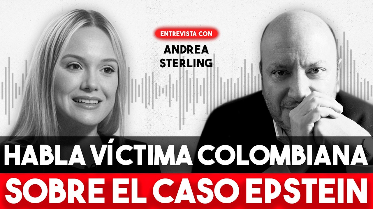 Andrea Sterling cuenta cómo logró escapar de Jeffrey Epstein | Julio Sánchez Cristo