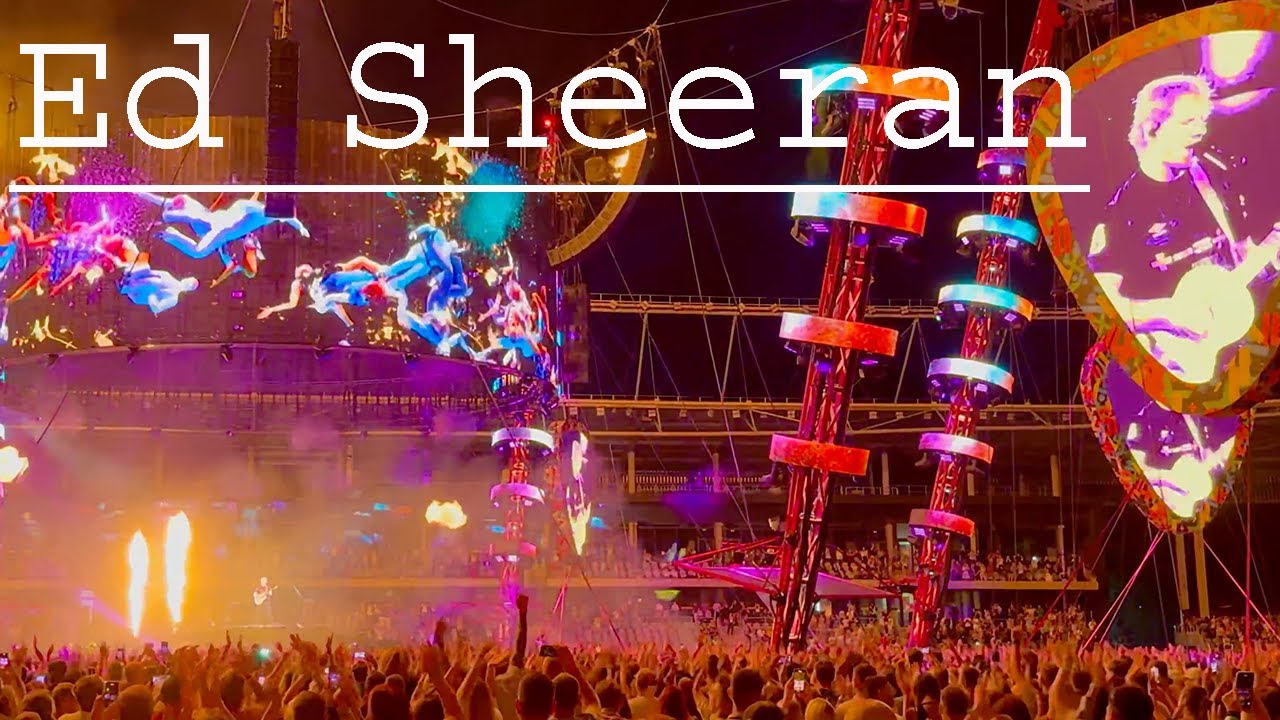 Ed Sheeran - BAD HABITS. KAUNAS 2024 #concert #music #live #edsheeran #livemusic #mathematicstour