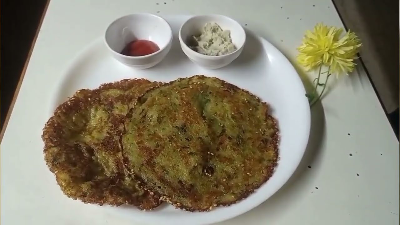 Healthy Oil free Matar cheela