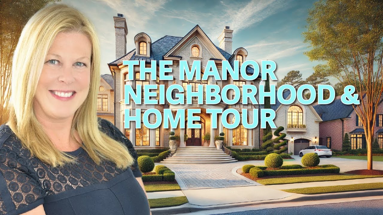 North Atlanta Luxury Neighborhood | The Manor Neighborhood & Home Tour