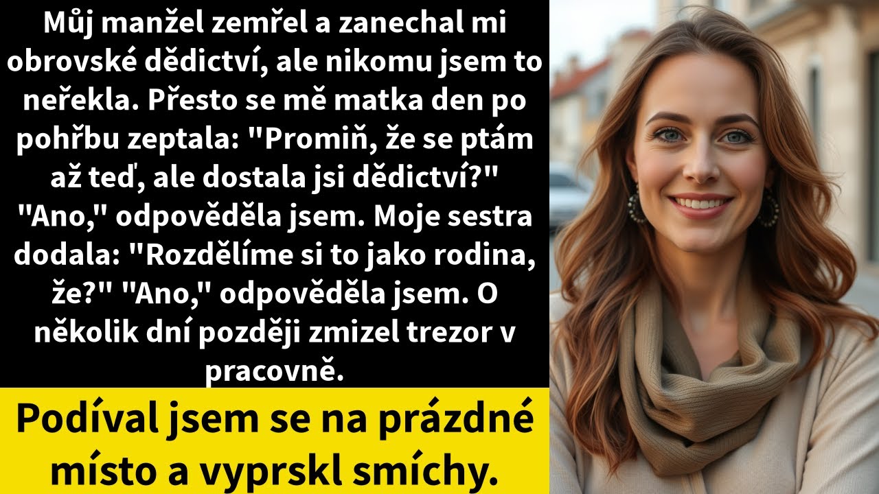 Můj manžel zemřel a odkázal mi obrovské dědictví, ale nikomu jsem to neřekla.