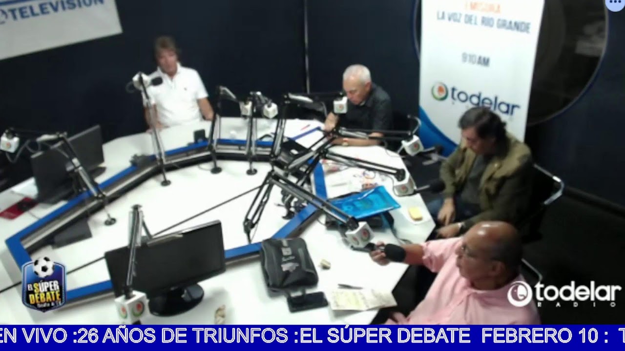 EL SÚPER DEBATE  FEBRERO 10 :  TODELAR  9.10 AM EN VIVO :26 AÑOS DE TRIUNFOS :